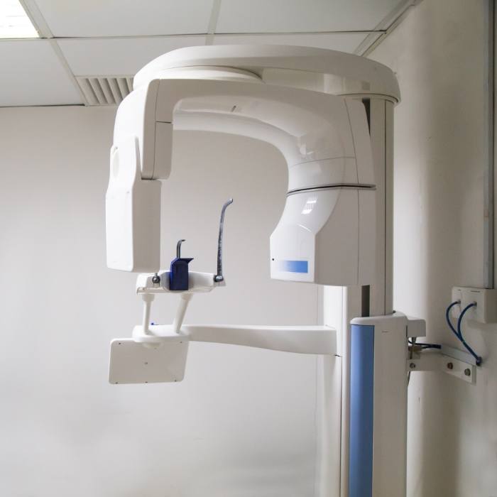 Cone beam C T scanning dental technology